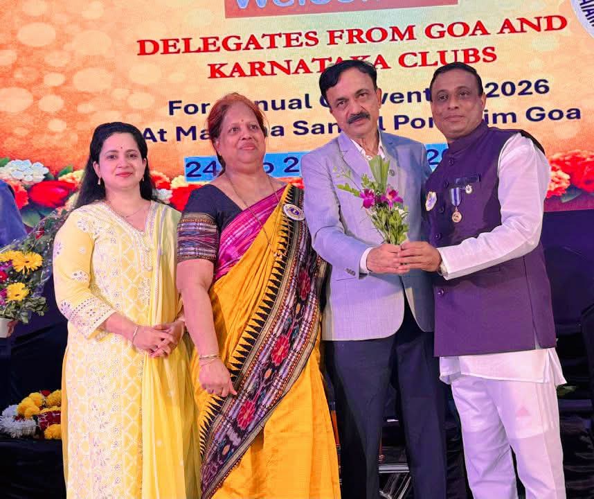 Our 4 Members Attended District Convention Held at Maratha Sankul at Porvorim
