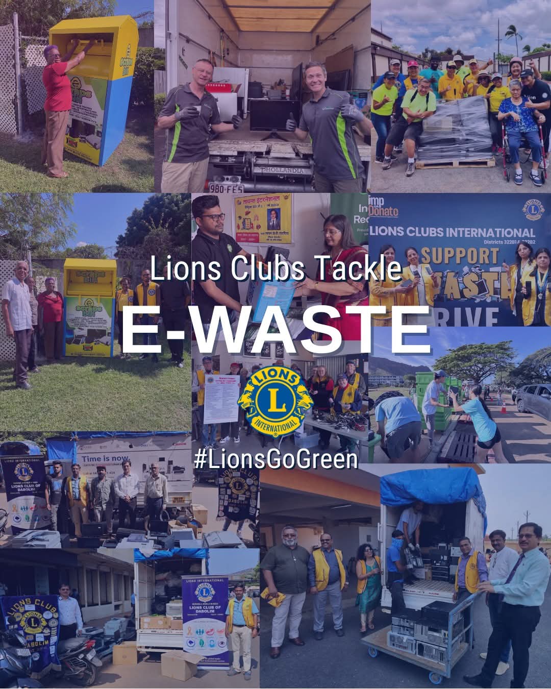 Environment Weeks of Service! Dear Lions & Leos, this April 18–26, let’s come together to protect our planet and serve our communities 🌱♻️ From tree planting 🌳 to clean-up drives 🧹 and recycling initiatives 🔄 — every action counts. Together, we can cr