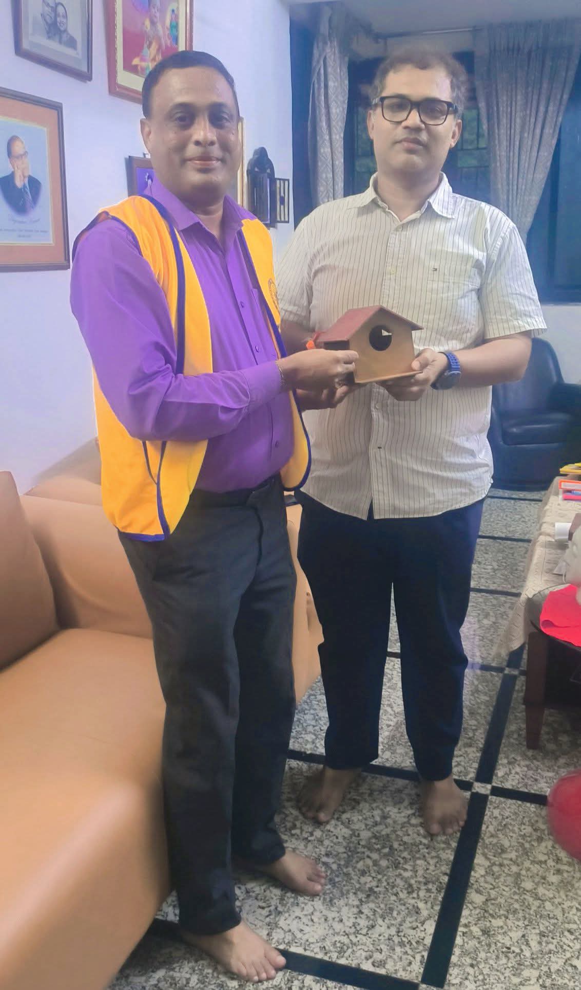 Save The Sparrow Project by Lion Murtaza with a Goa Wide Spread With Save Sparrow with Sparrow House Distribution