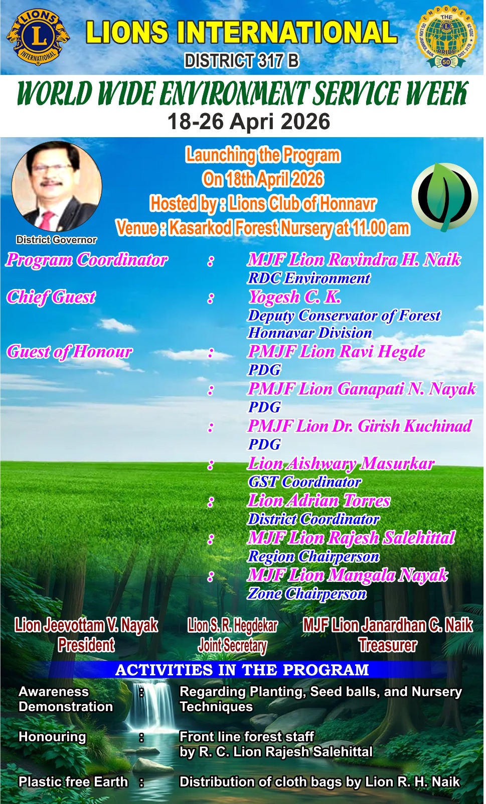 Environmental Service Week