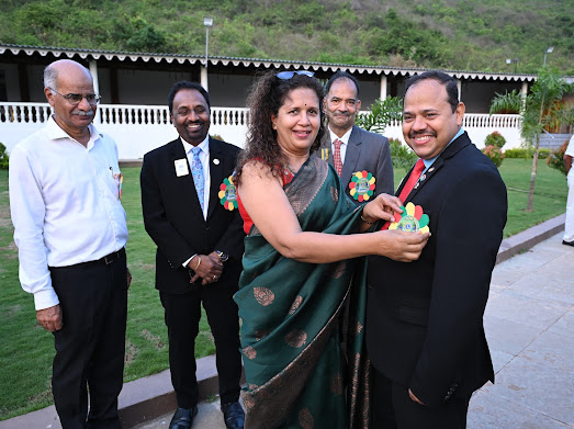 The PST and First VP with 11 Memebers of LC Navelim Attended And Participated at Regio Meet of RC Dharmu