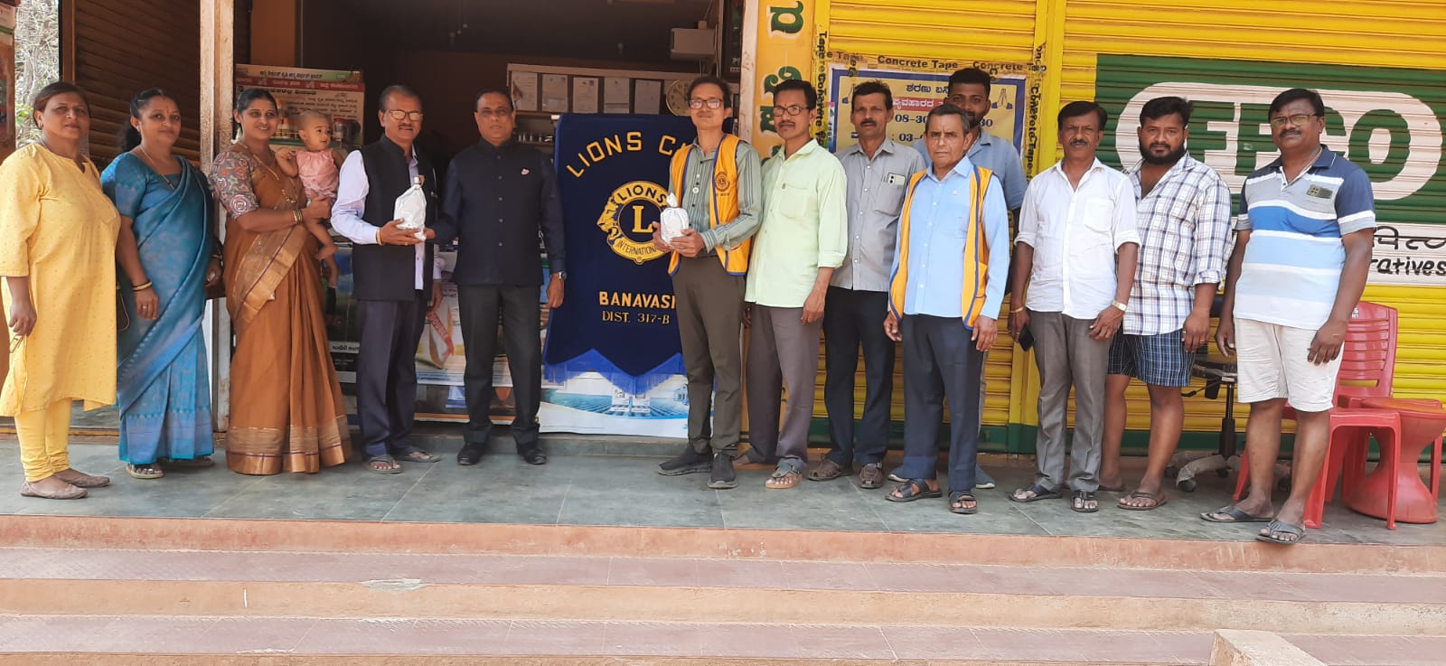 WORLDWIDE ENVIORNMENT SERVICE WEEK BY LIONS CLUB OF BANAVASI