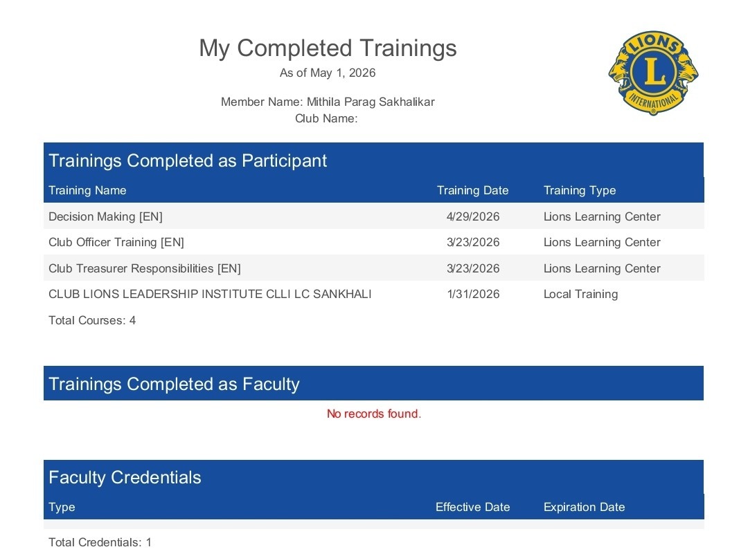 Completed 3 LLC cources 