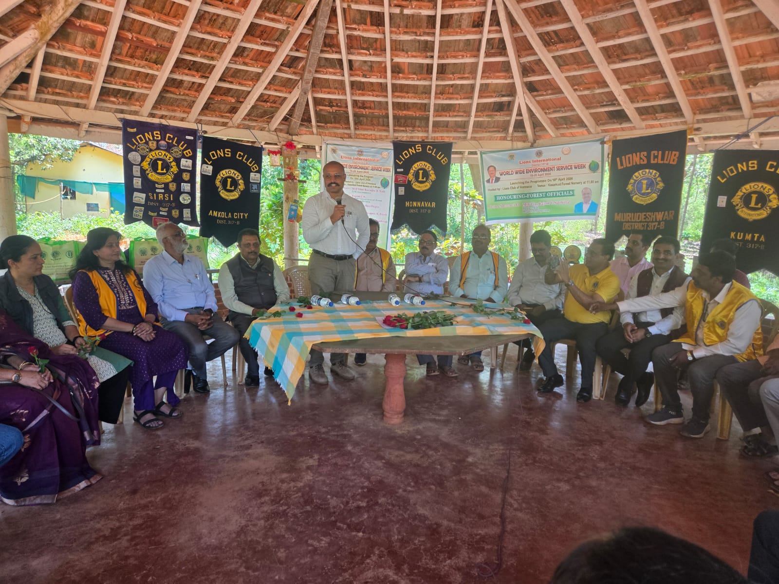 Visited and Attended at Honnavar for naugural / Launch Of The Environment Week Of Service : 18th April 2026 Venue : Kasarkod Forest Nursery  at Honnavar Time : 11:00 am Inaugural / Launch Program Details:, 1)	Awareness Demonstration : Seed Balls, Regardin
