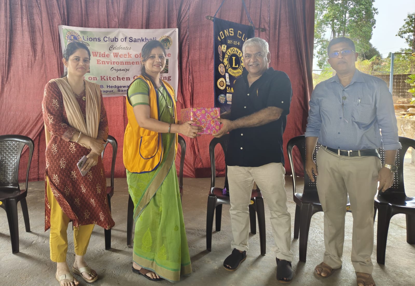 Felicitation of Green Hero as a part of World Wide Week of Environment 
