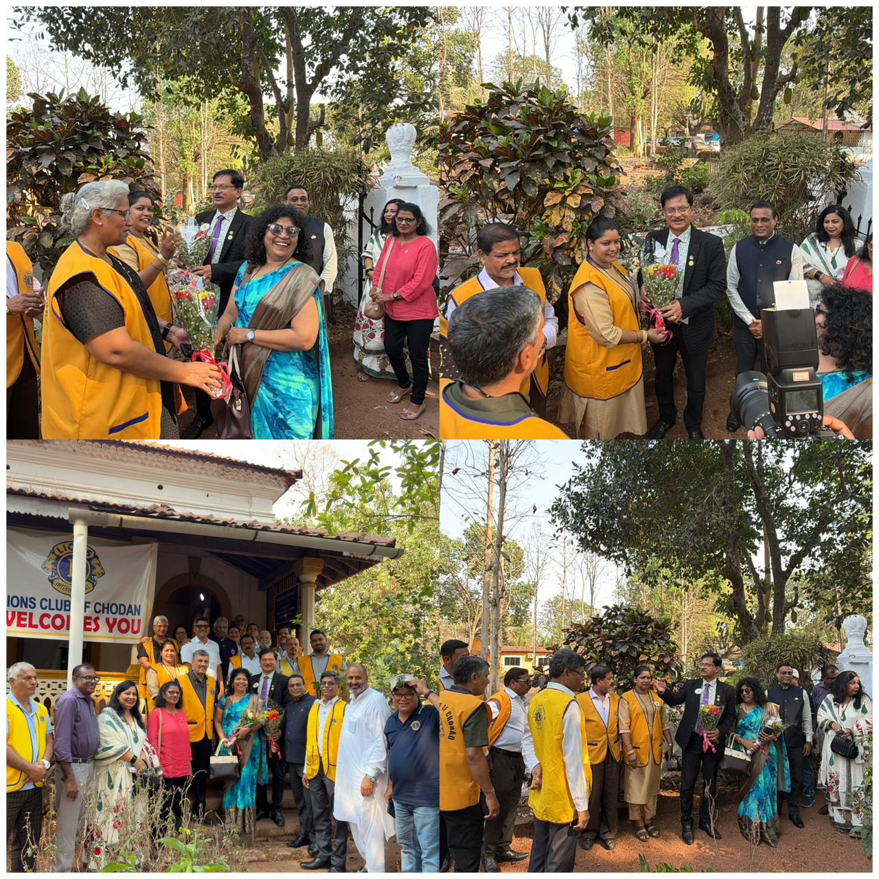 5 Houses were Illuminated with District Suvarna Urja Project  at Chorao Village by LC Chodan and LC Dabolim During Environment Week of WWW