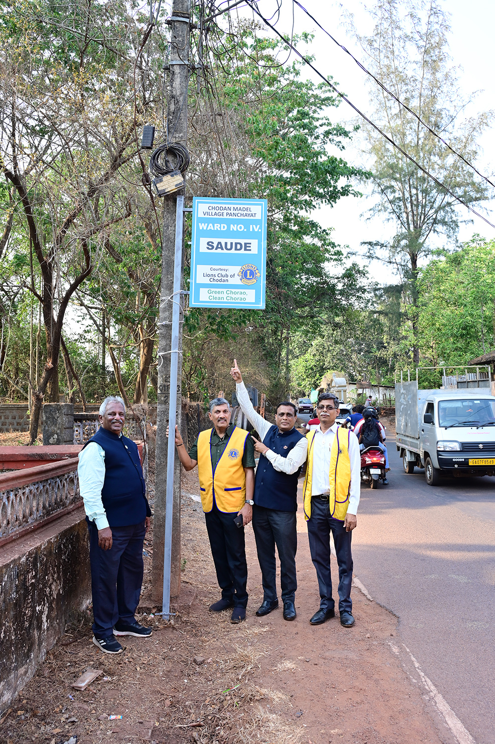 E-Waste and 11 Wards Clean and Geen Chorao by LC Chodan during WWW of Environment Week 2026