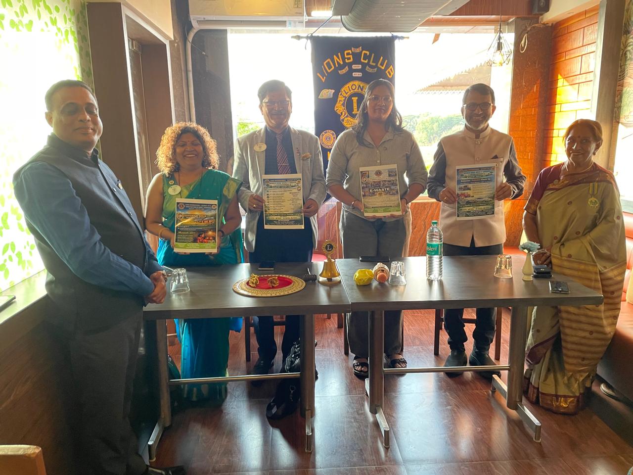 Launch of Environment Brochure at the Hands of DG, DCS and RC during LC Margao Saheli DG Visit with giving importance of WWW of Environment Week
