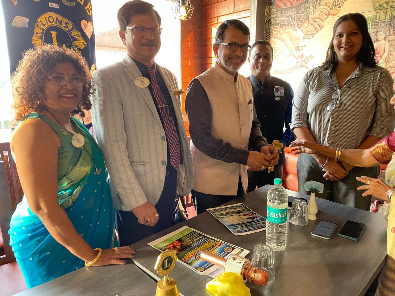 Launch of Environment Brochure at the Hands of DG, DCS and RC during LC Margao Saheli DG Visit with giving importance of WWW of Environment Week