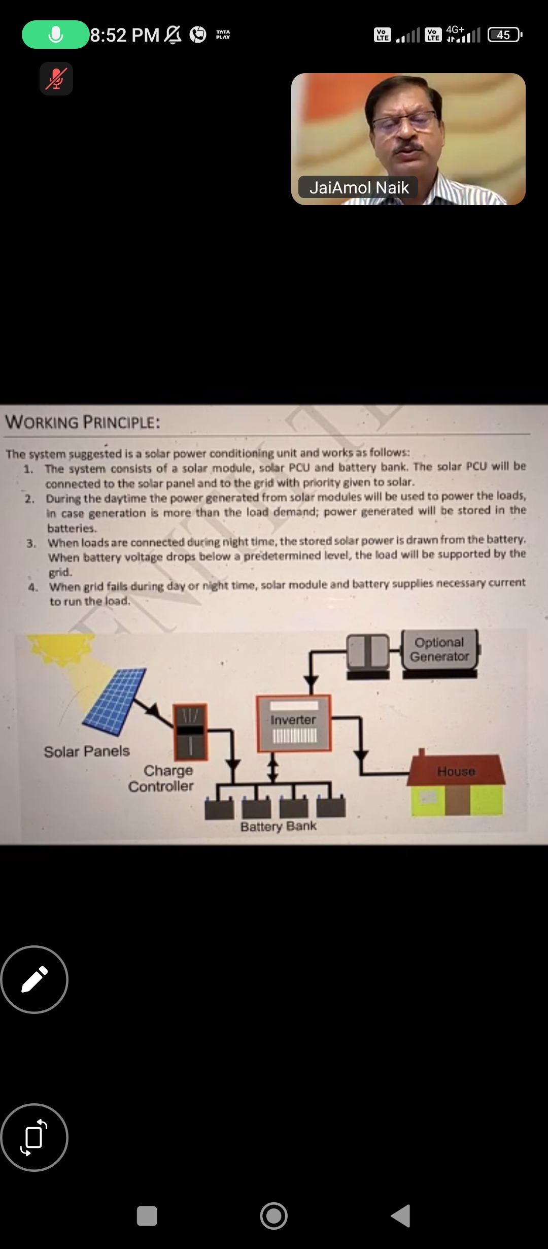 District Online Meeting By DG with Special Meeting On Launch of Suvarna Urja Solar Power Homes