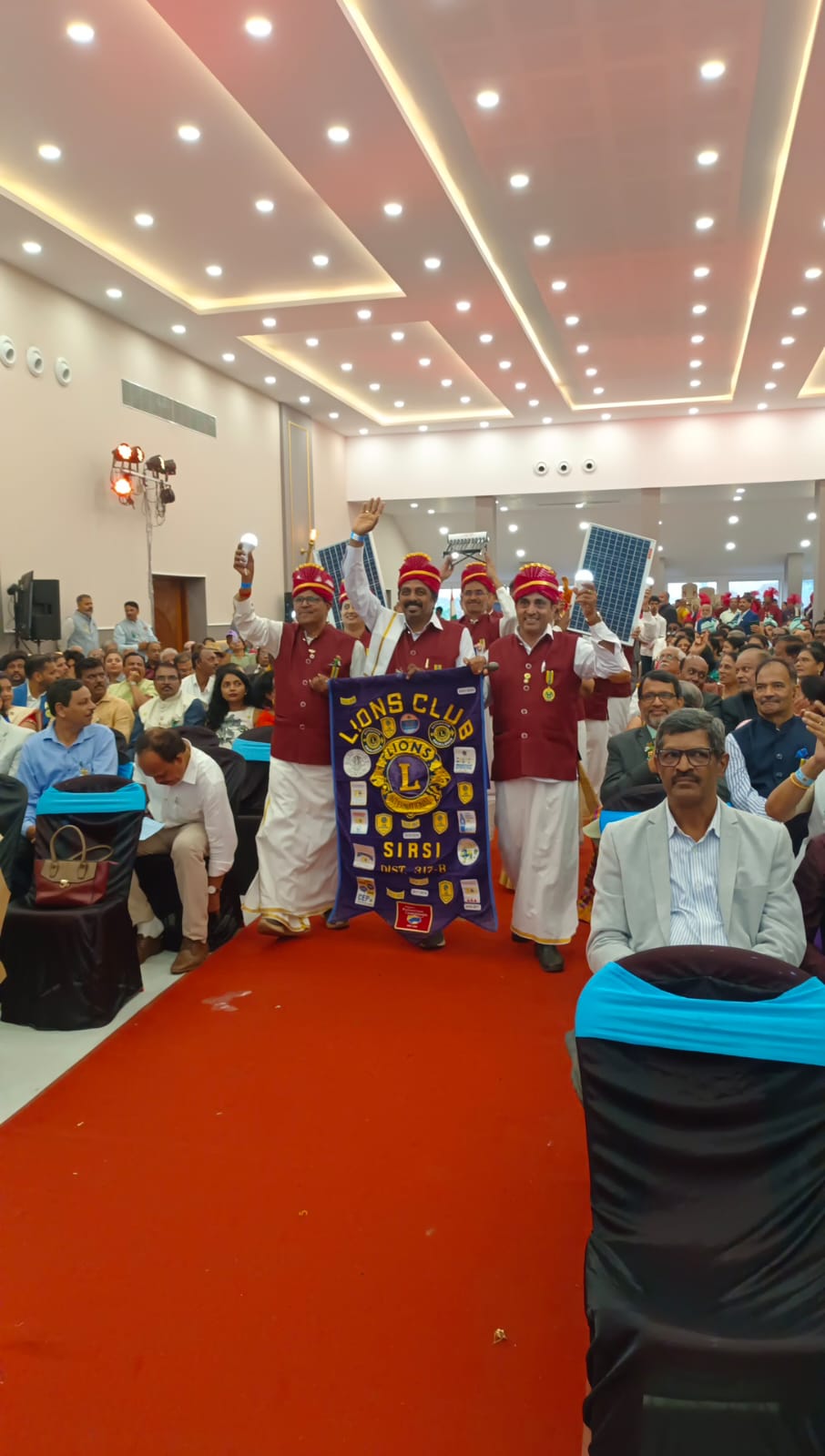 13 MEMBERS REGISTERED & PARTICIPATED IN DISTRICT ANNUAL CONVENTION/BANNER PRESENTATION AND VOTING