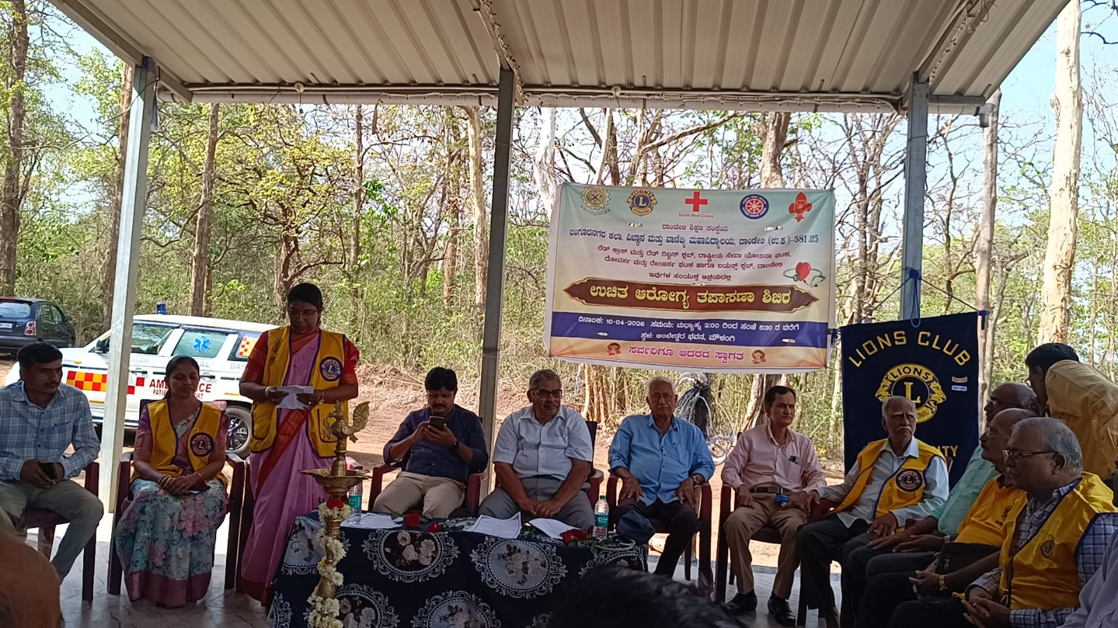 A Free Health Check-Up Camp 