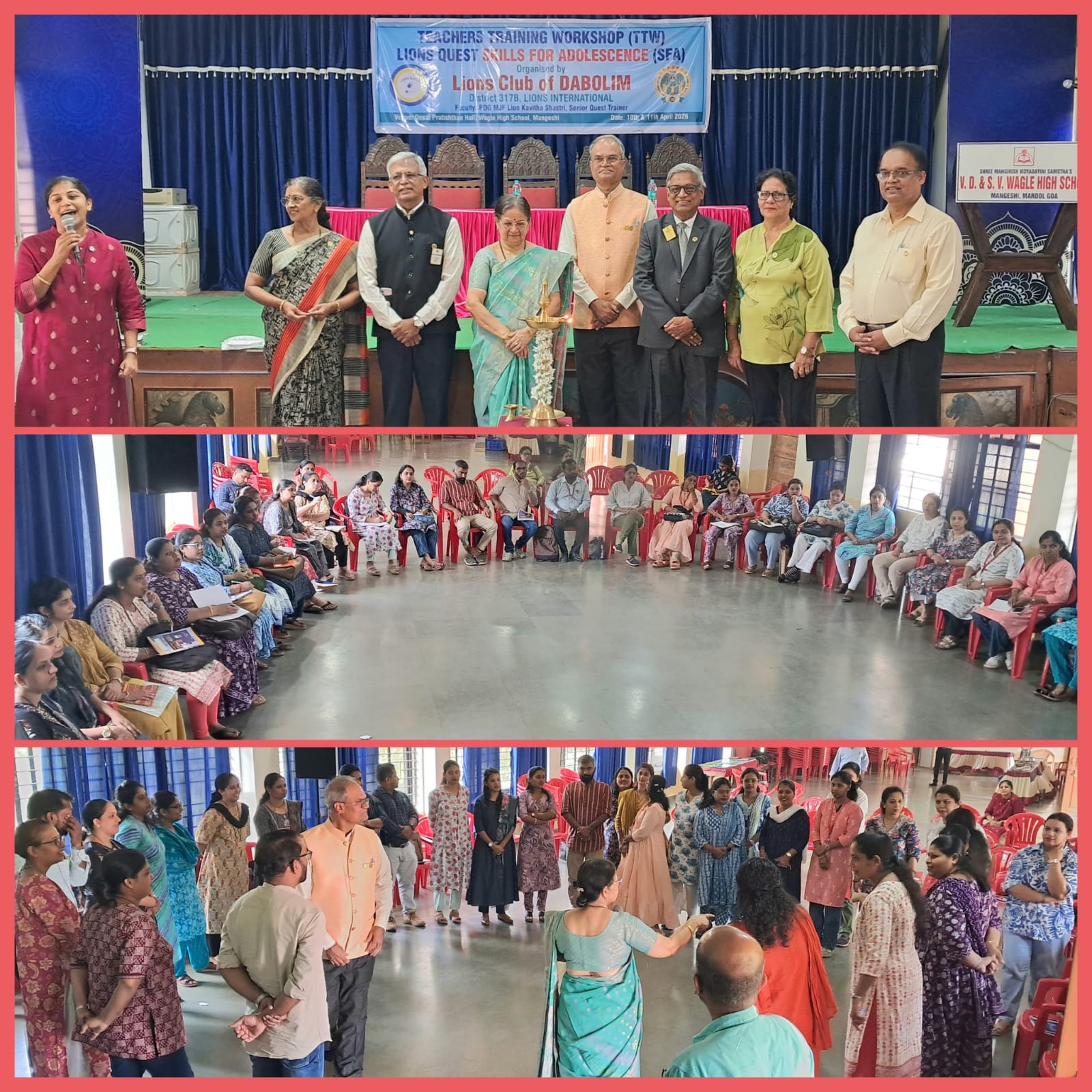 Lions Quest Skills For Adolescence Teachers Training Workshop (TTW)