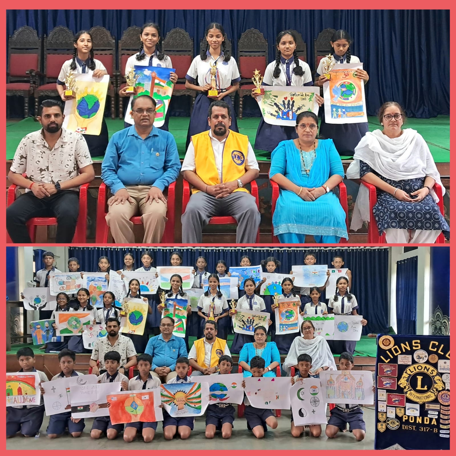 Prize Distribution Function - Peace Poster Contest