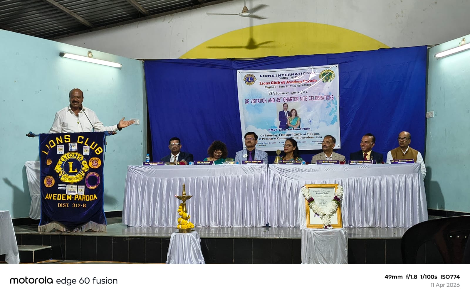 45th charter night0 LC Avedem paroda